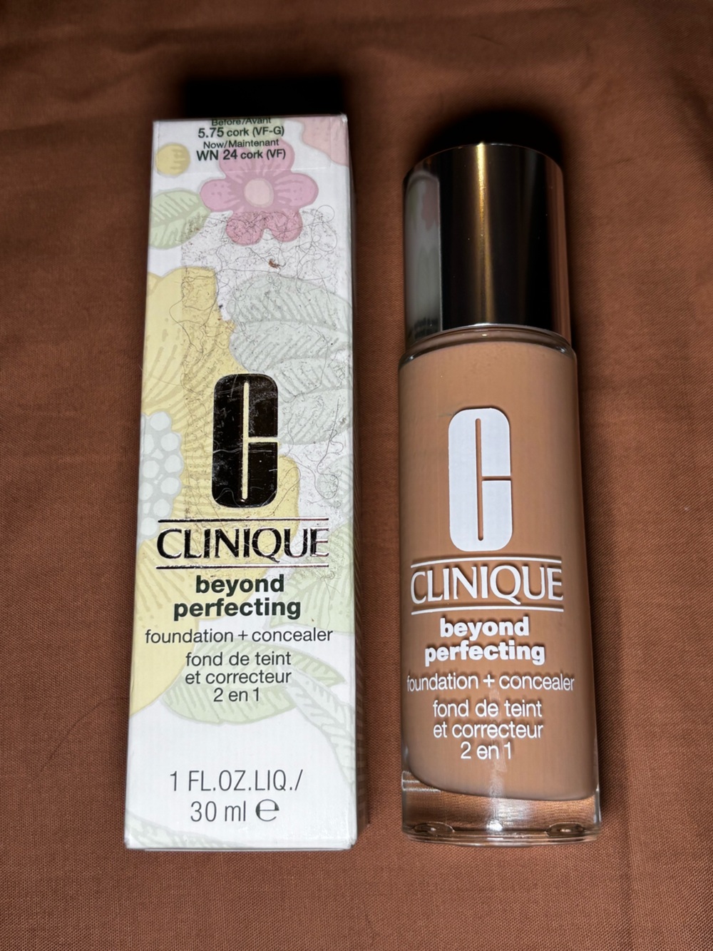 Clinique Beyond Perfecting Foundation + Concealer.